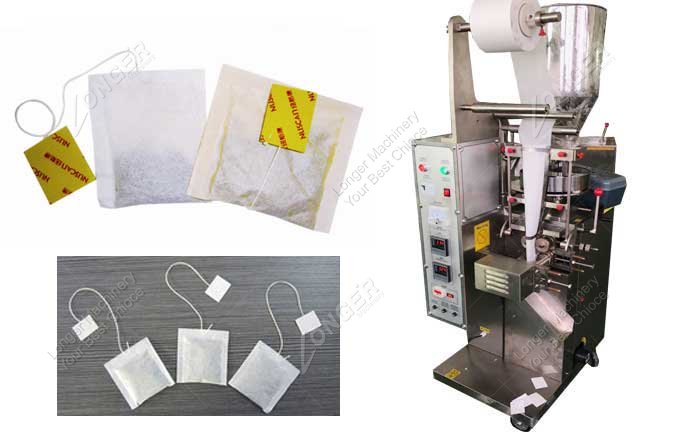 Herbal Tea Bag With Tag And String Packing Machine