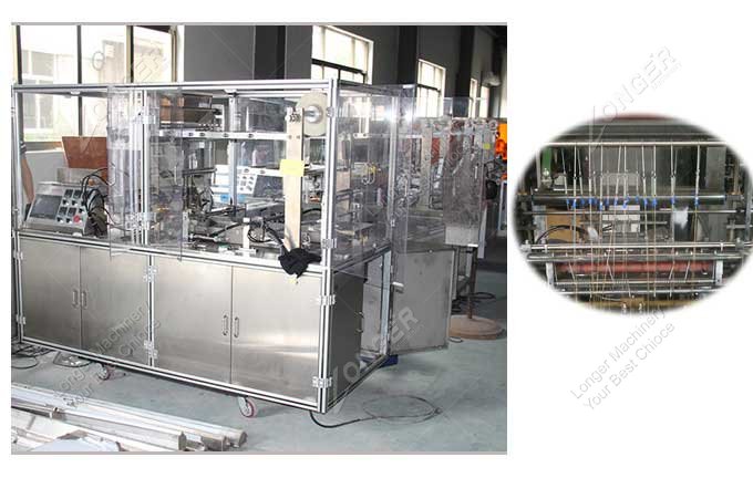 Adjustable Cellophane Wrapping Machine For Perfume