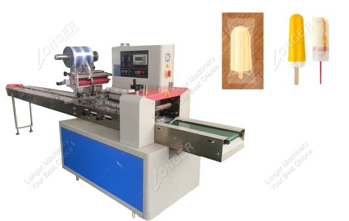 Popsicle Packaging And Wrapping Machine