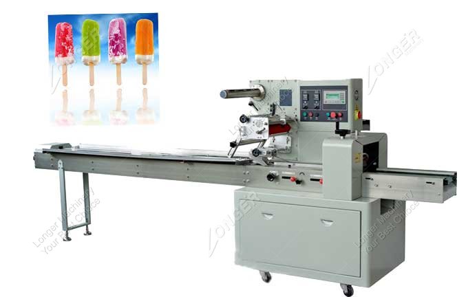 Auto Popsicle Packaging And Wrapping Machine