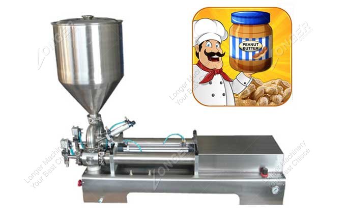 Peanut Butter Jar Filling Machine