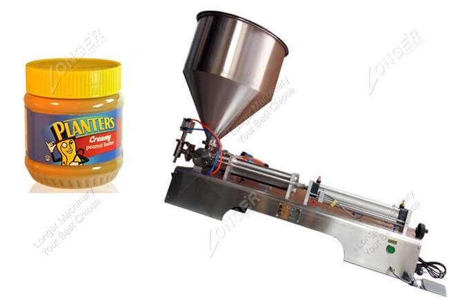 Manual Peanut Butter Jar Filling Machine For Sale