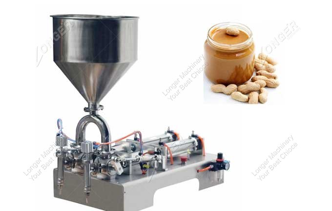 Manual Peanut Butter Jar Filling Machine For Sale