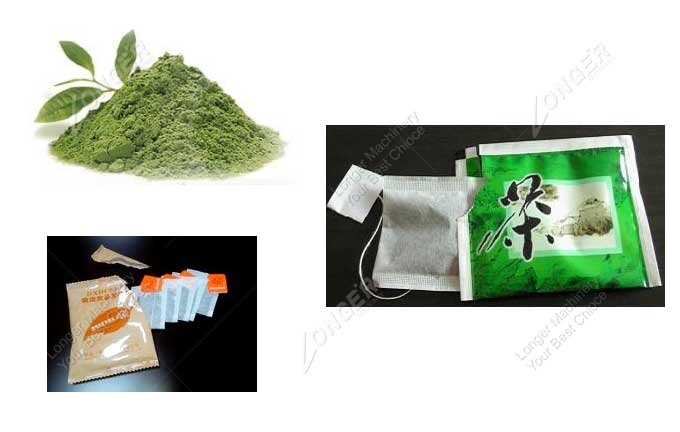 Inner And Outer Tea Bag Packing Machine Samples