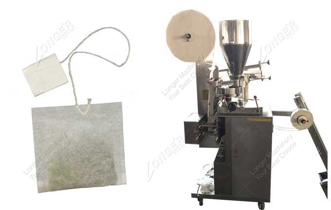 Tea Bag With Tag And String Packing Machine