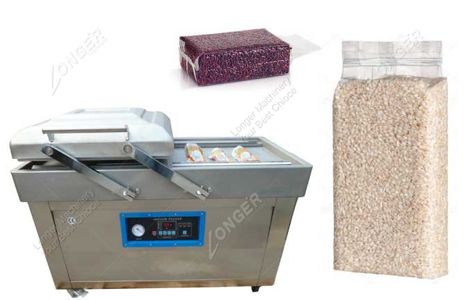 Dual Chamber Vacuum Packaging Machine For Rice