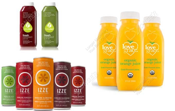 Types Of Packaging For Fruit Juices