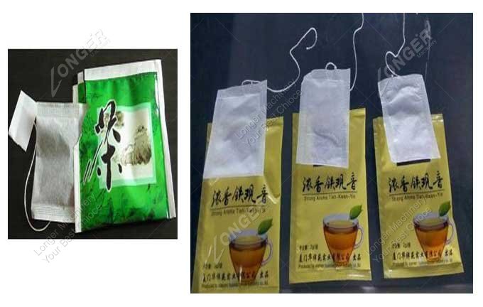 Double Layer Tea Bag Packing Machine Samples