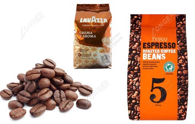 Coffee Beans Packaging Machine Samples