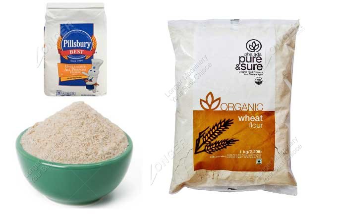 Wheat Flour Packing Machine Samples